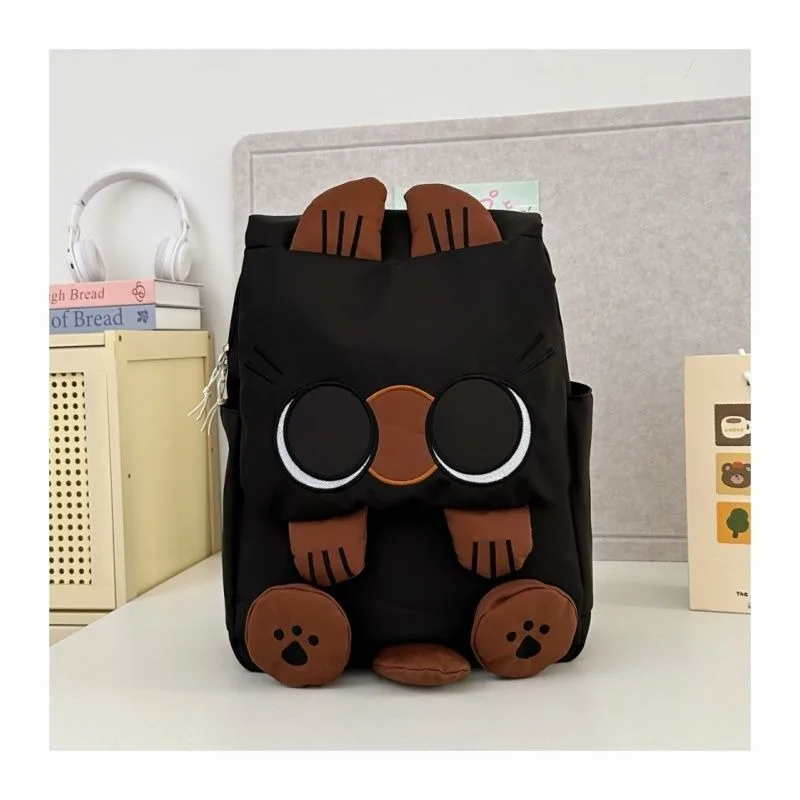 Siam Cartoon Backpack Japanese Casual Versatile Large-capacity Korean Version Schoolbag College Student Cute Backpack Exquisite