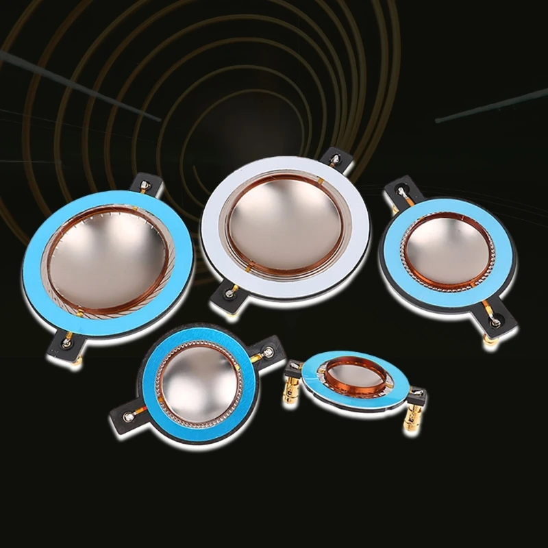 고음 보이스 코일 스피커 필름 명확하고 상세한 사운드 스피커 다이어프램 DIY 스피커 교체 수리 액세서리 K1KF