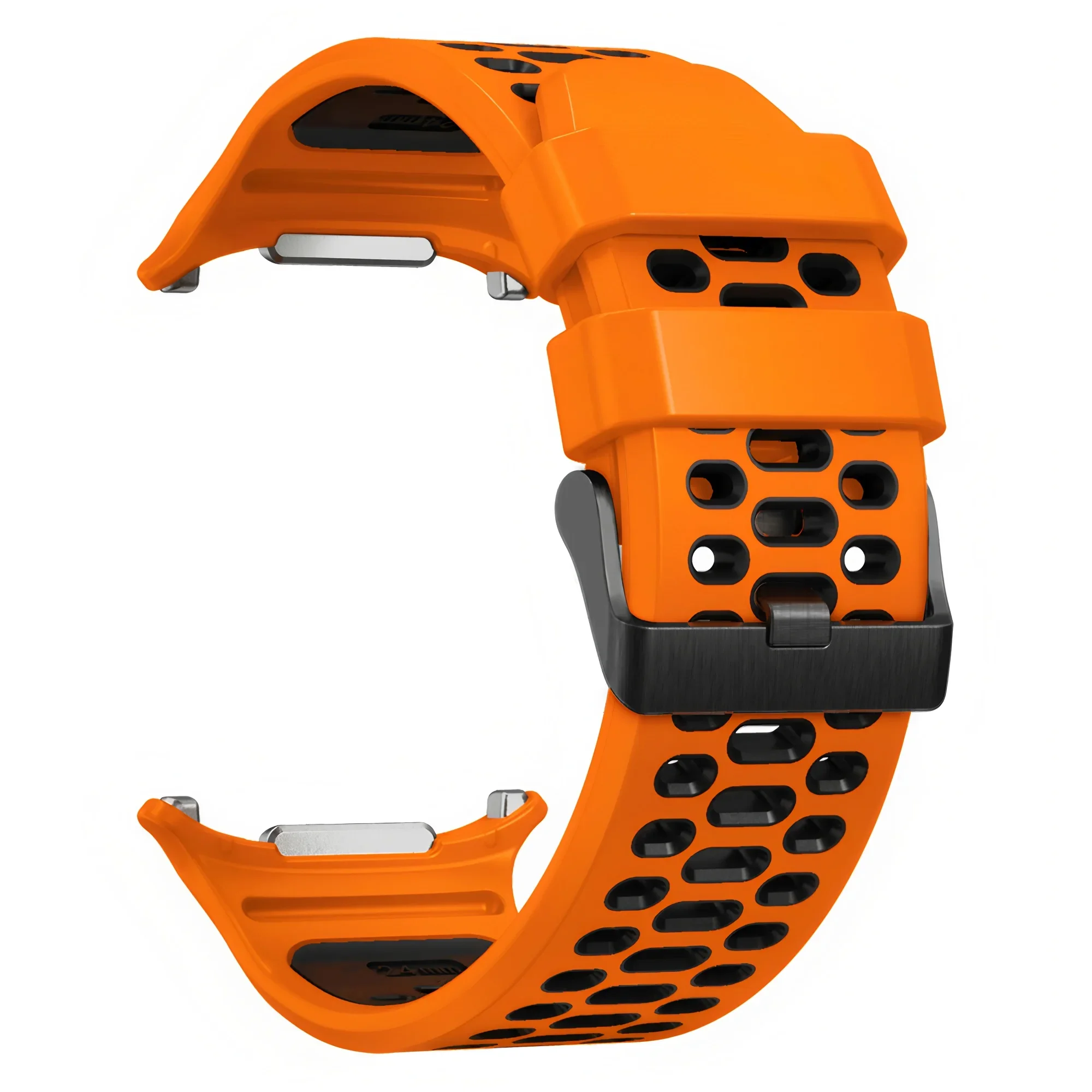 Двухцветный ремешок для часов для Samsung Galaxy Watch Ultra 47 мм, ремешок для Samsung Watch Ultra Sport, силиконовый ремешок, браслет, ремень