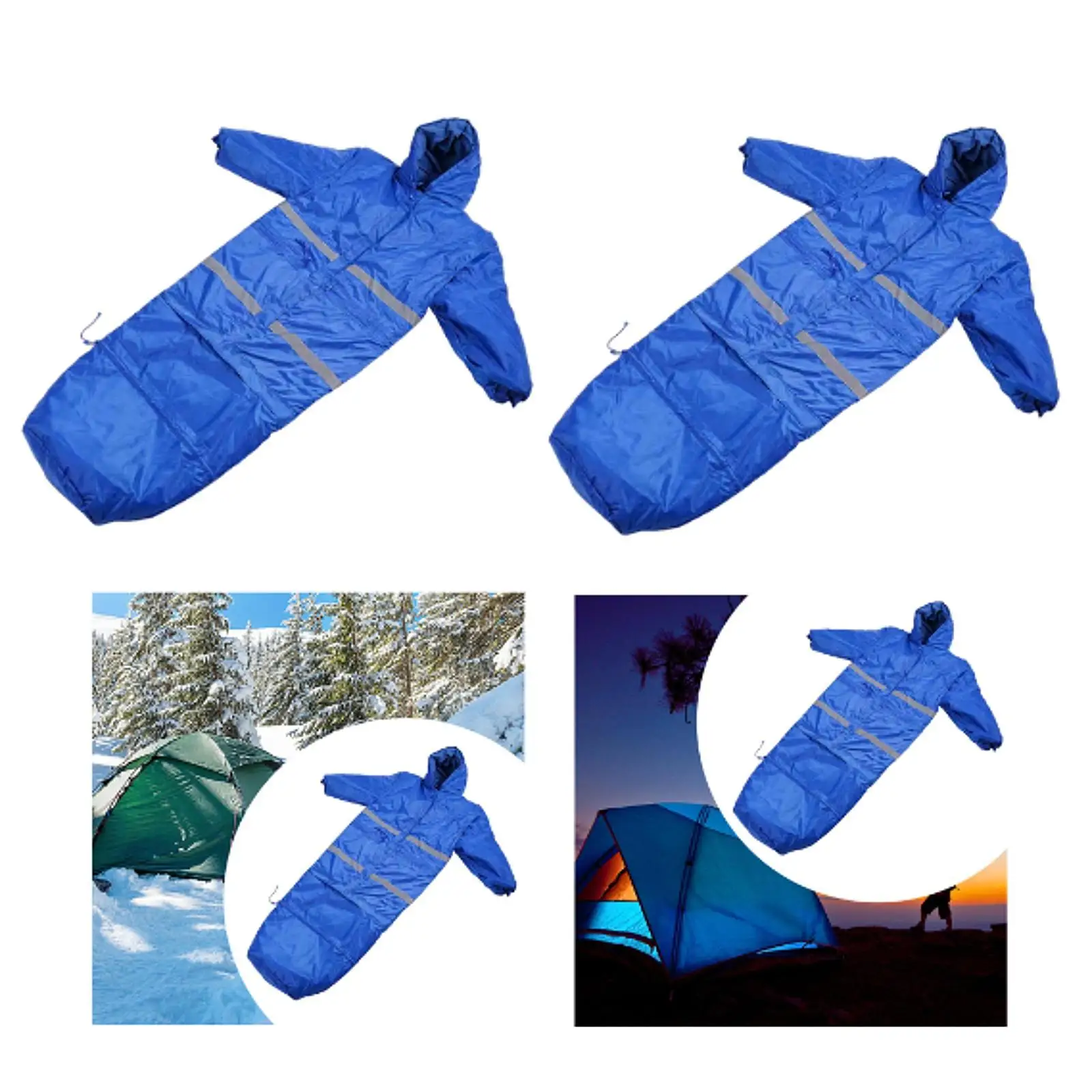 

Outdoor Sleeping Bag Camping Gear Ultralight Camping Sleeping Bag with Sleeves