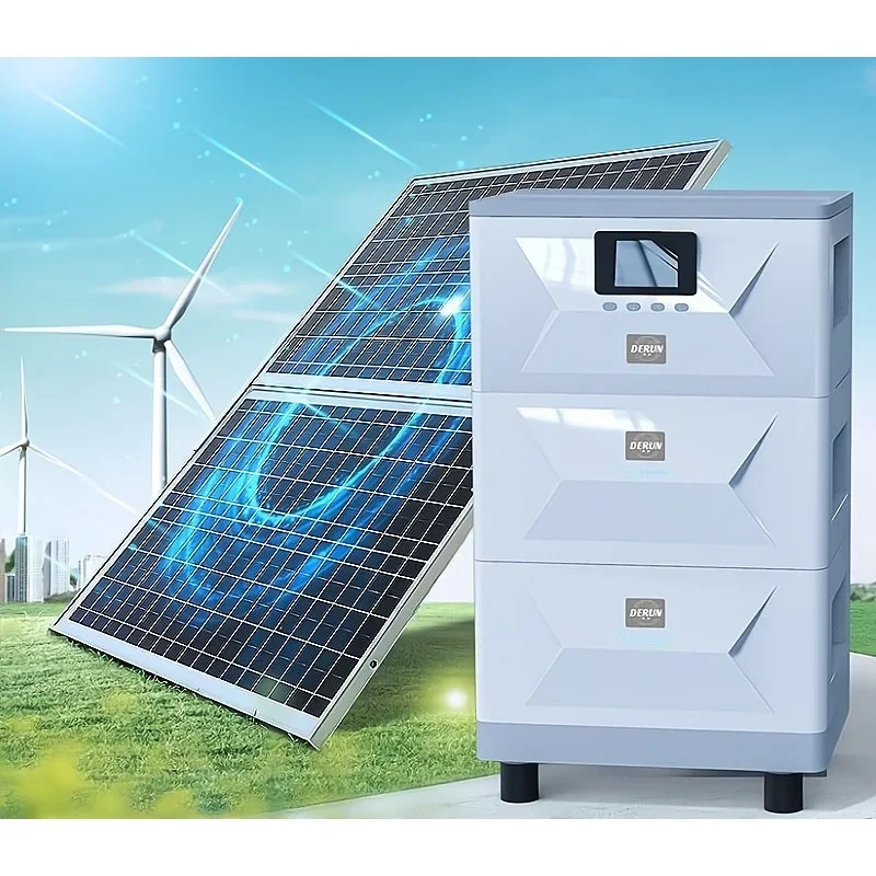 

Solar Photovoltaic Energy Storage System 2.5-30 KW 48V Inverter Lithium Battery Power Generation Machine