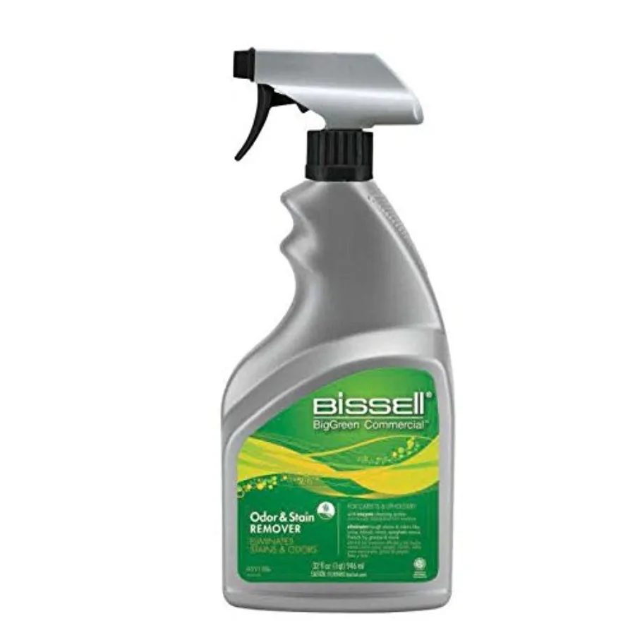 

BISSELL BigGreen Commercial 45V1-C 32 Oz. Odor and Stain Remover 11.5" Height 13.82" Length 7.19" Width Pack of 6