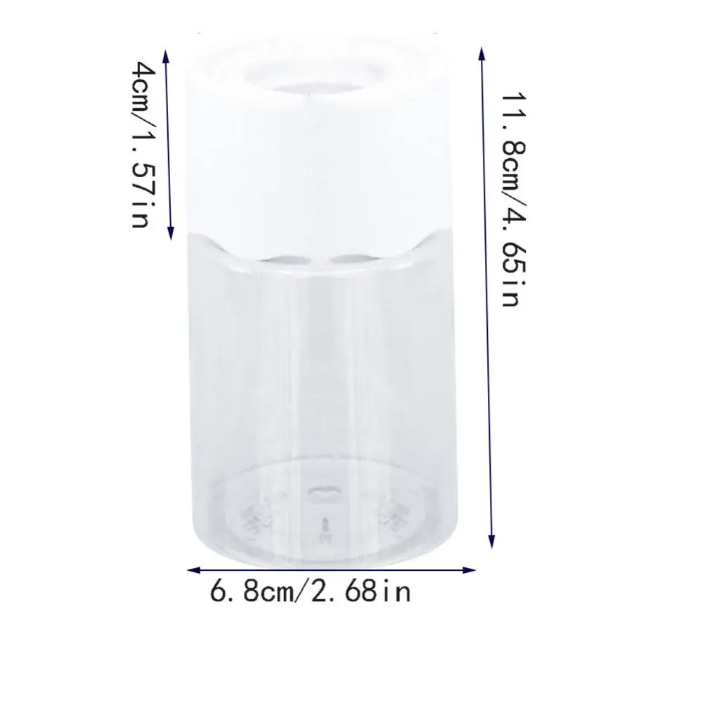 Plastikowe doniczki hydroponiczne białe przezroczyste doniczki hydroponiczne okrągłe stylowe wazony do uprawy roślin wodnych dekoracja domu