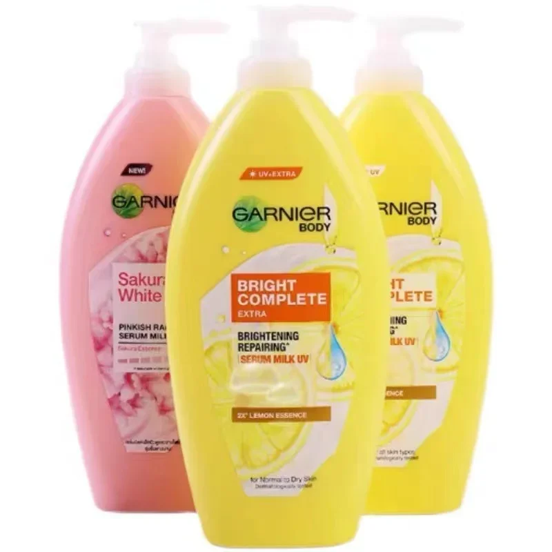 

Garnier Lemon Body Lotion 400ml 377 Niacinamide Moisturizing Nourishing Brightening Repairing Refreshing Hydration Skin Care