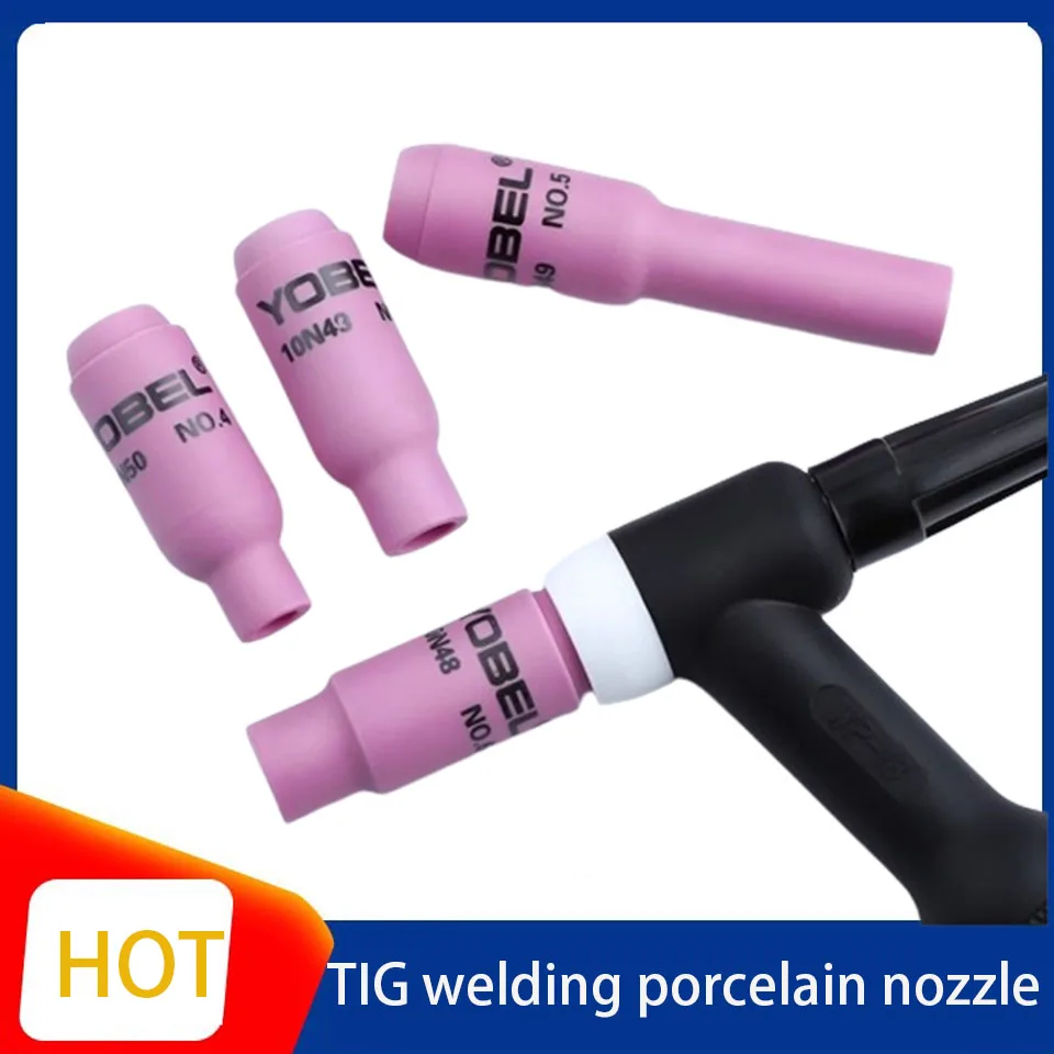 

Tig Argon Arc Welding Gun Accessories Wp-18 Argon Arc Welding Porcelain Nozzle 10n Argon Arc Welding Gun Porcelain Nozzle