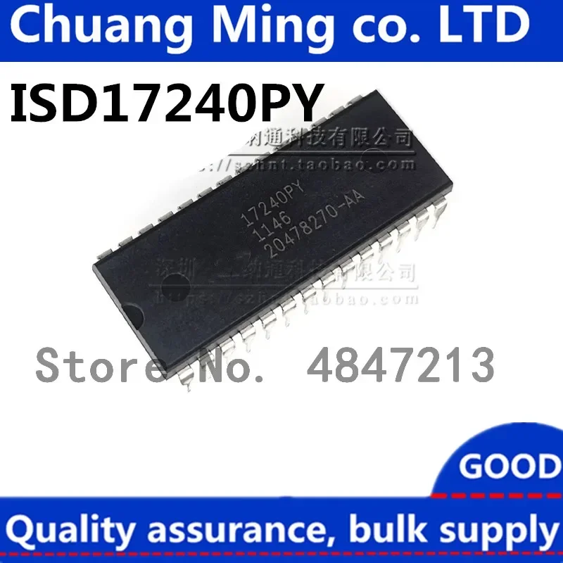

Free Shipping 10pcs/lots ISD17240PY ISD17240P DIP-28 IC In stock!