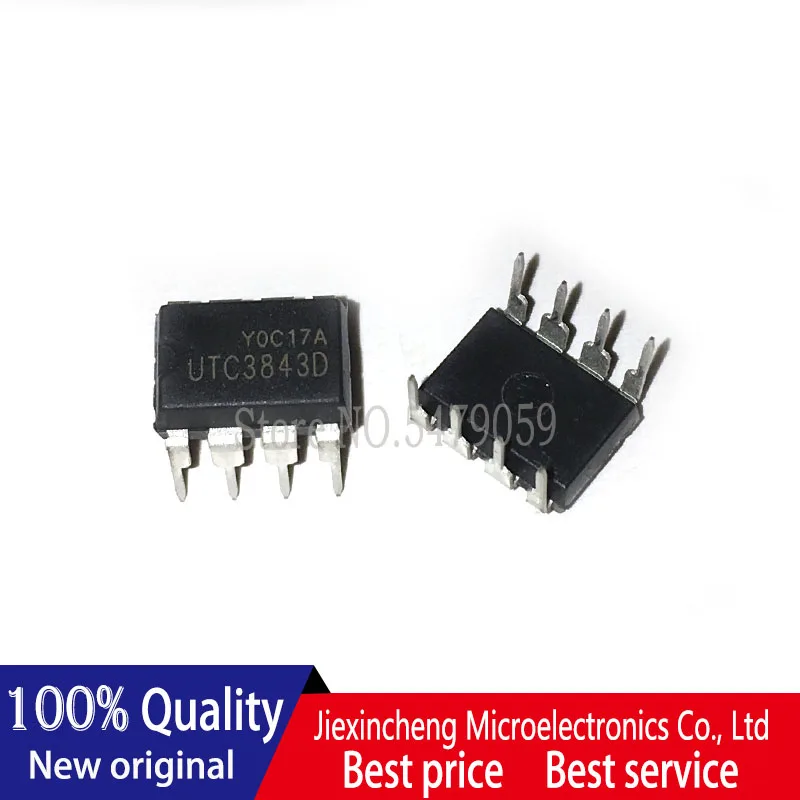 20PCS UTC3843D UTC3843 DIP8 Neue original
