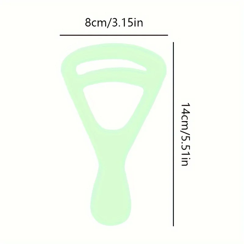 قطعتان من قالب استنسل الحواجب القابل لإعادة الاستخدام - دليل رسم الحواجب لمنحنى طبيعي مثالي، لا حاجة إلى بطاريات #3