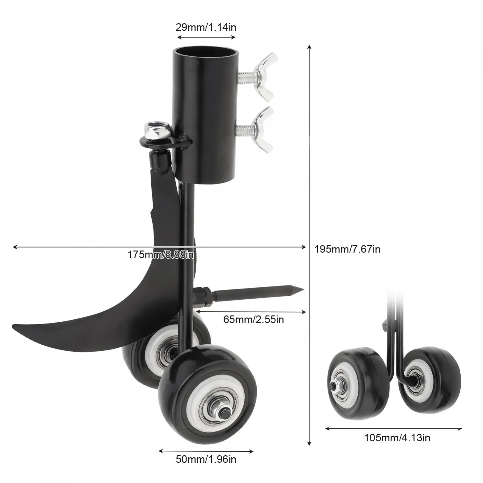 Doppelhaken Upgrade Unkraut bekämpfung werkzeug langer Griff abnehmbarer Stand Up Bürgersteig Riss manueller Unkraut abzieher für Garten gras