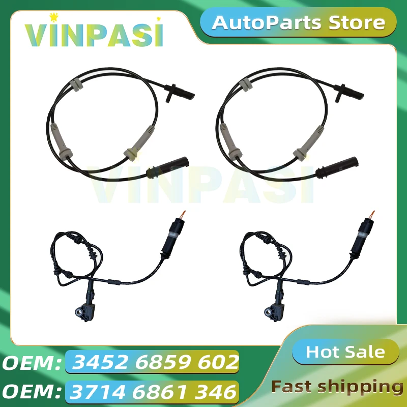 

Автомобильный датчик скорости колеса ABS подходит для BMW 5, 6, 7, 8 серии G11G30G31F90, высококачественный датчик скорости 34526859602 37146861346