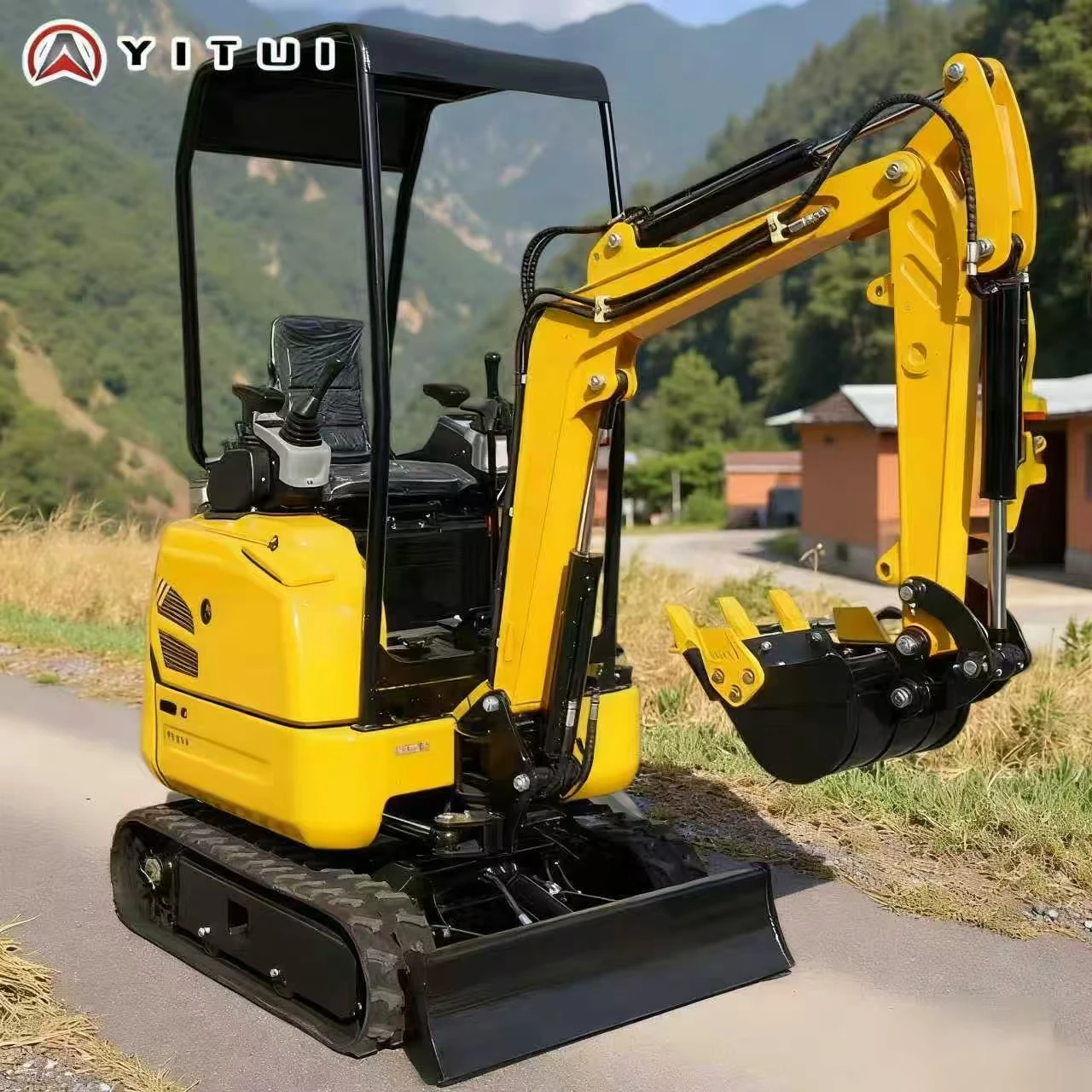 حفار هيدروليكي صغير مخصص سهل التشغيل حفار مدمج لمالك المنازل والشركات الصغيرة Ce Epa Euro 5 #6