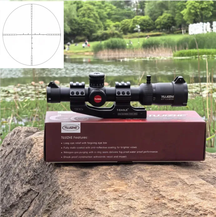 

High-quality Night Vision Cross Telescopic Laser Integrated Aiming Device with High-definition 1.2 - 6x Magnification Toy