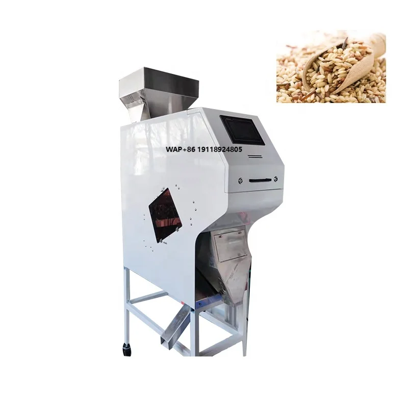 Multi-Purpose Automatic Color Sorter for Grain Cardamom Beans Green Beans Soybeans Green Bean Grading Machine Shape Sorter