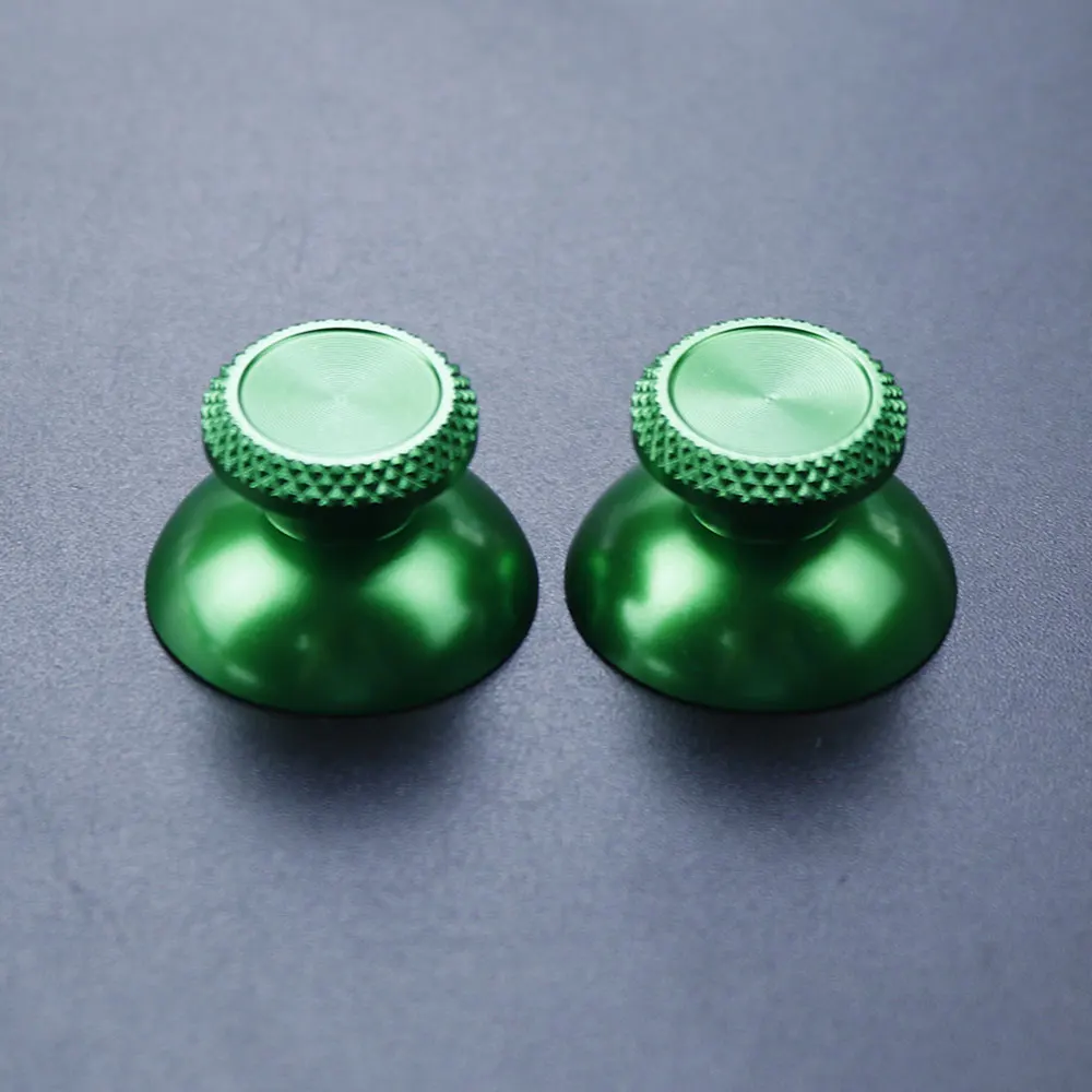 JCD 1 Paar Aluminium-Metall-Analog-Joysticks, Daumenstick-Kappen für PS5-Controller, Gamepad-Rocker-Kappen, Thumbstick-Zubehör