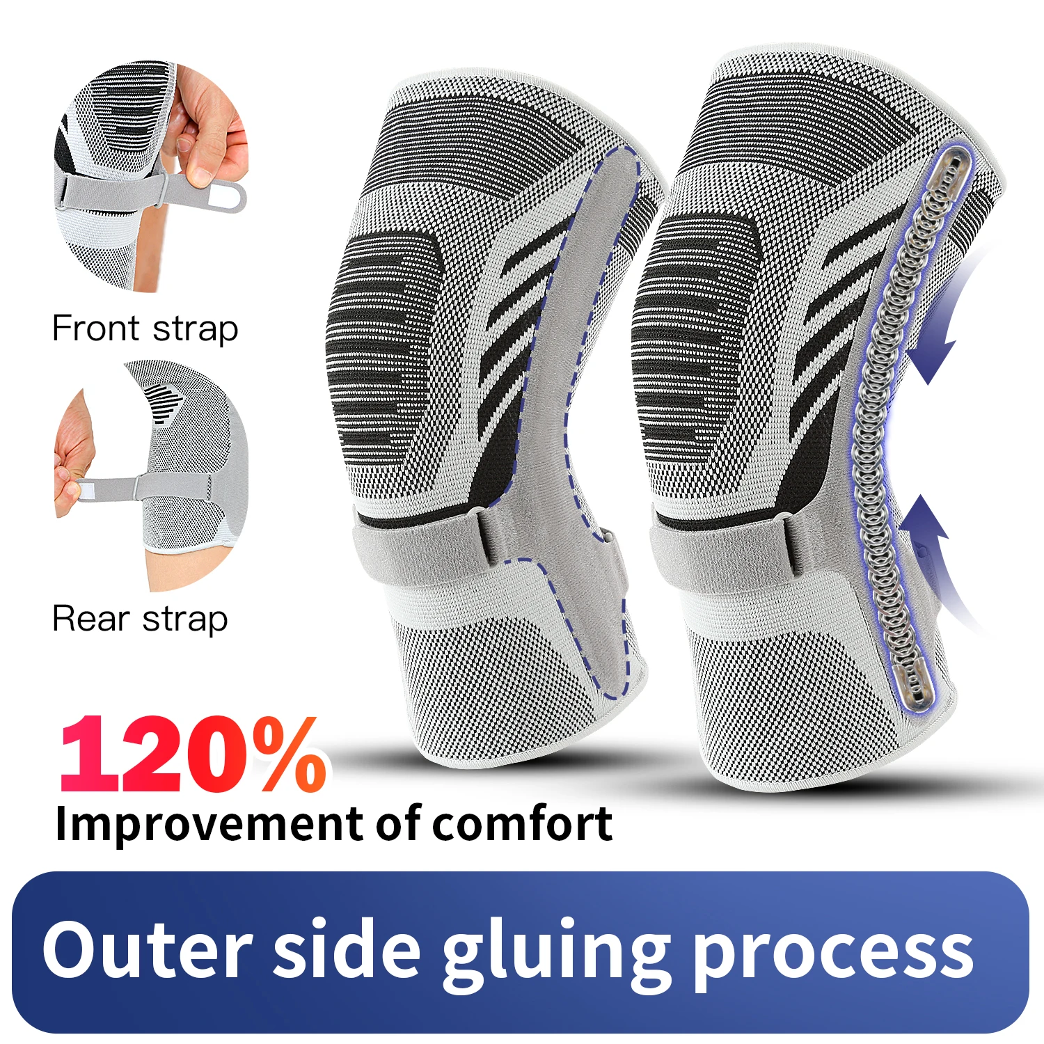 1 Stück Kniebandage Stützgurte – Knee Sleeve Compression Bewertung und Preis