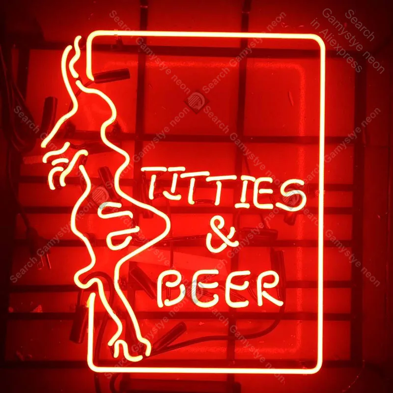 STLF Dropshipping Custom Neon Sign Logo Led Light Letter Acrylic Rgb for Business Store Salon Sexy Lady Neon bar Signs