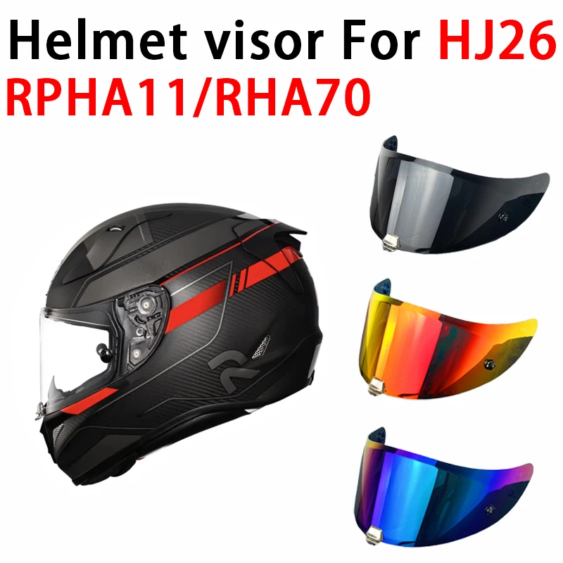 Rpha11 viseiras capacete Helmet Face Shield Visor Windshield for HJC Rpha11 High toughness High strength Sunshield Lens Shield G