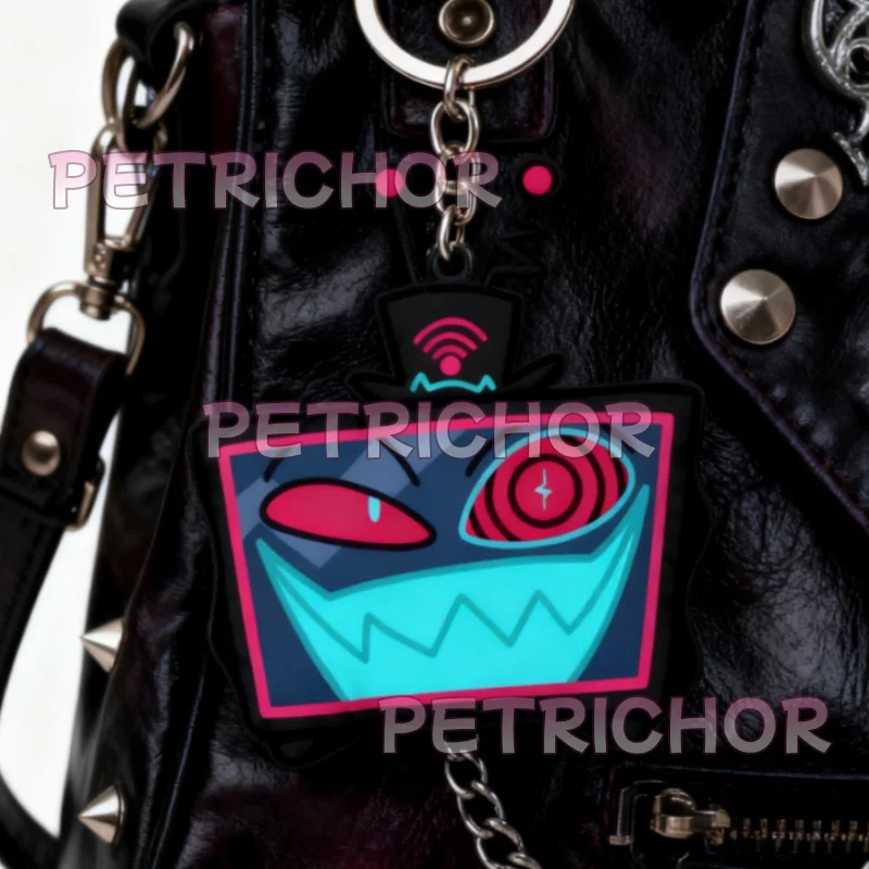 새로운 하즈빈 호텔 복스 TV 악마 크리에이티브 베개 키체인 및 장식용 소파 귀여운 봉제 인형