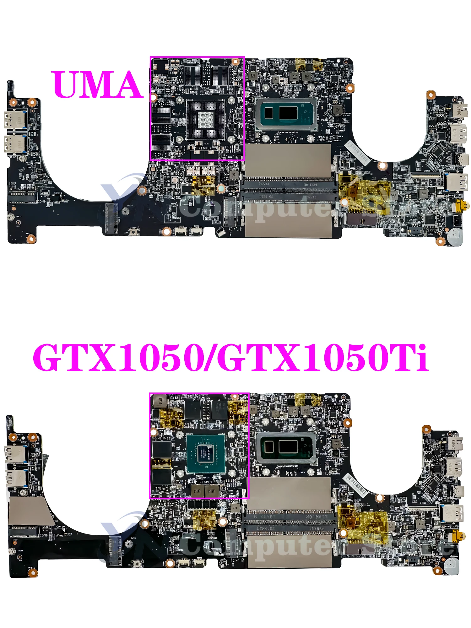 MS-16S11 placa-mãe do portátil para msi ps63 moderno 8m MS-16S1 ver1.0 mainboard com i5-8265U i7-8565U gpu gtx1050 gtx1050ti uma