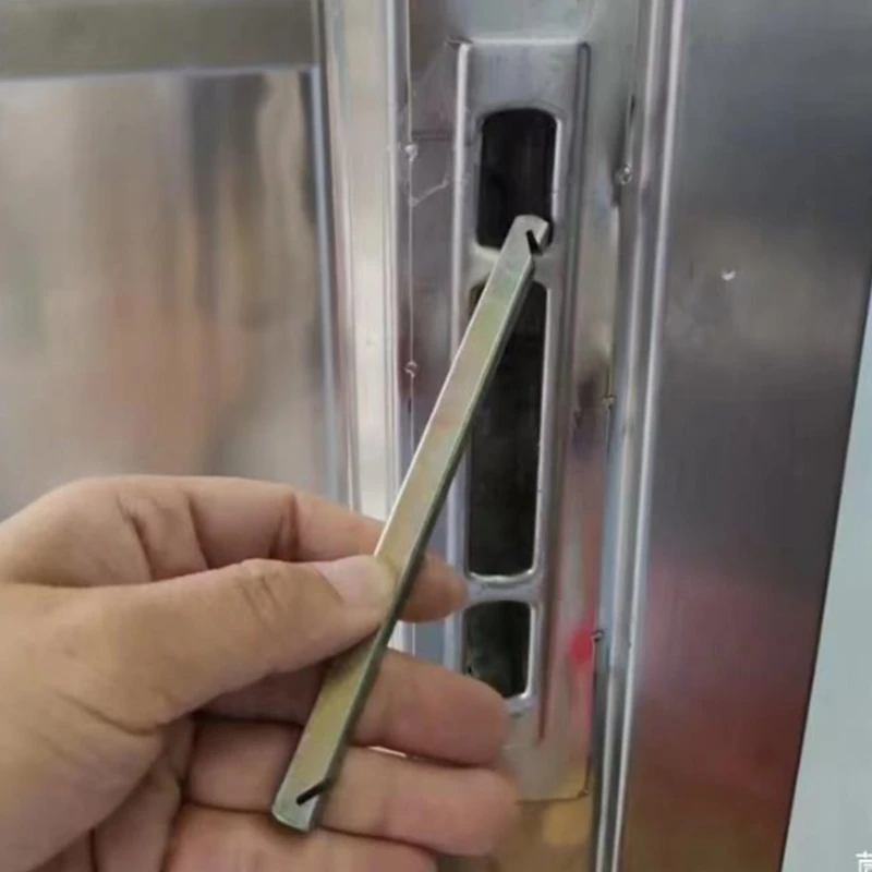 Security Door Gaps Adjustment Wrench Hand Tool, Double Head Designs Suitable for Enhances Privacy, Safe Lock Alignment 37JD