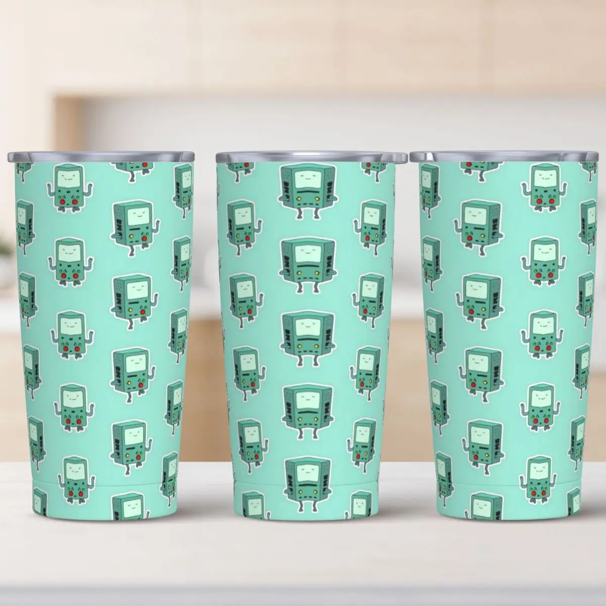 

Термокружка из нержавеющей стали Travelist Adventures Times с соломинкой для холодных и горячих напитков, сохраняющая тепло, для автомобиля