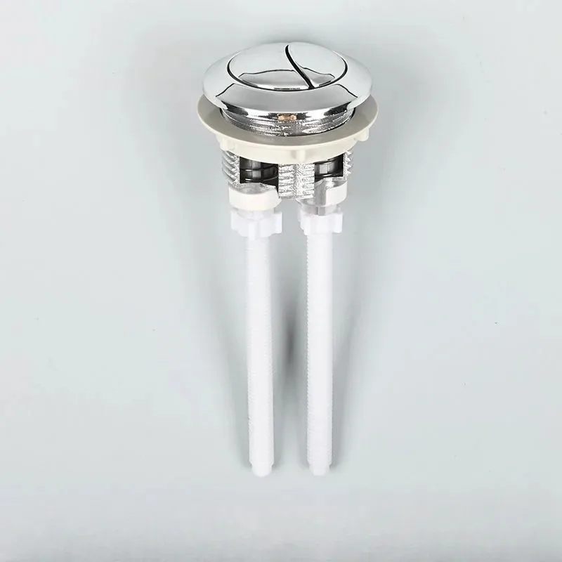 جديد 1 قطعة 38 مللي متر ABS ثنائي الهلال للحمام المرحاض صهريج المزدوج دافق المرحاض صمام دائري دفع زر توفير المياه اغلاق أداة