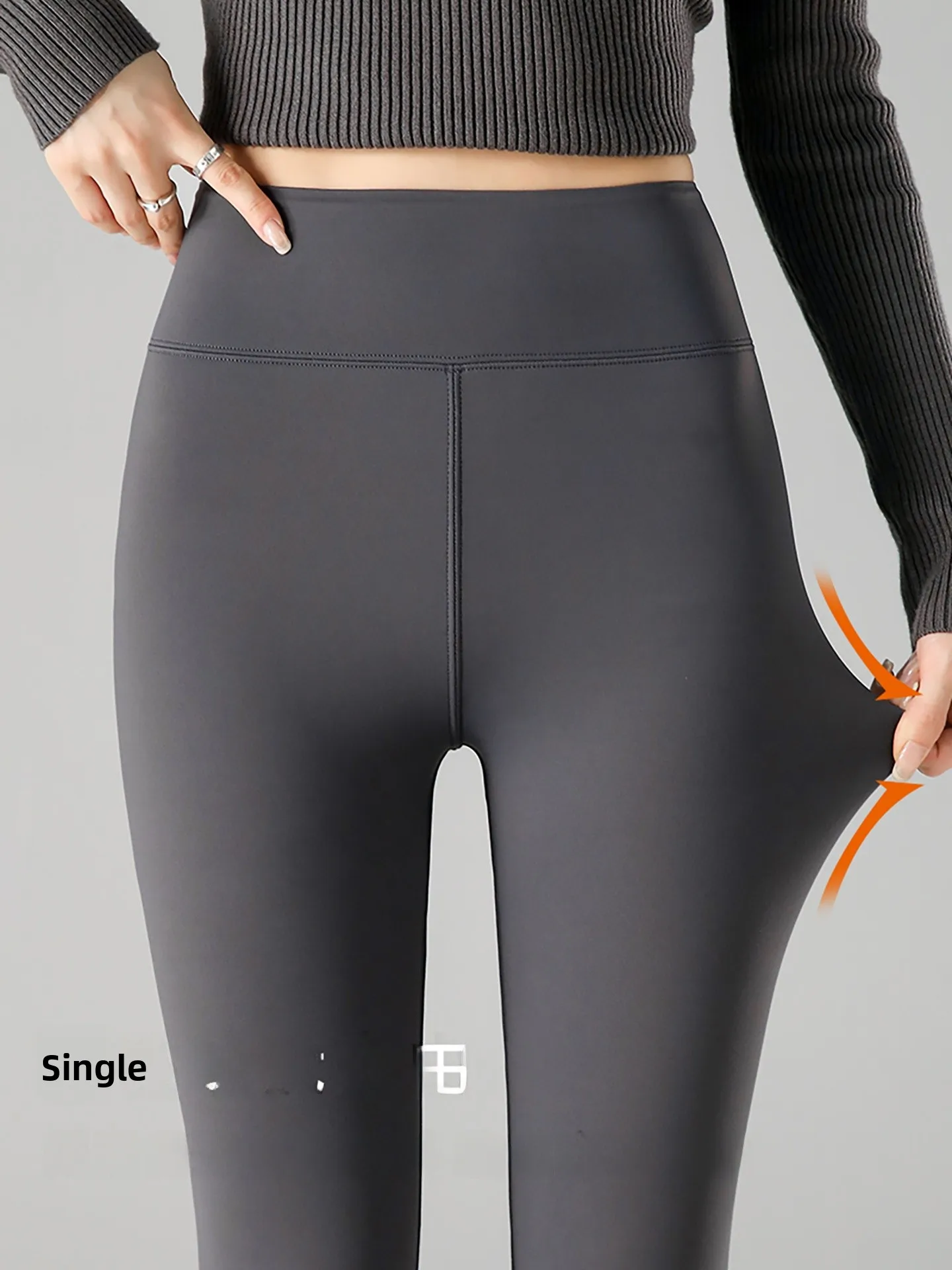 Thiened Fce Calças de Yoga de Cintura Alta Arca Calças de Pele Outerwear Calças Boting Inverno Quente Nova Chegada Leggings Casuais