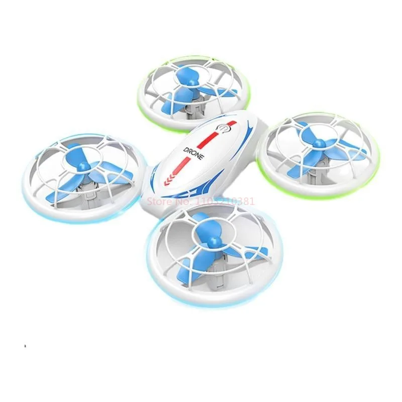 Nuevo Dron con Control remoto y iluminación Led colorida, 2,4g, asentamiento de actitud °   Roll Rc Drone Quadcopter Boy Kid Rc Drone Juguetes