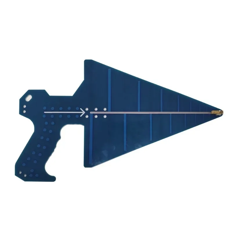 Logarithmic periodic antenna 0.6-10 GHz direction finding antenna spectrum, analyzer signal analysis and positioning