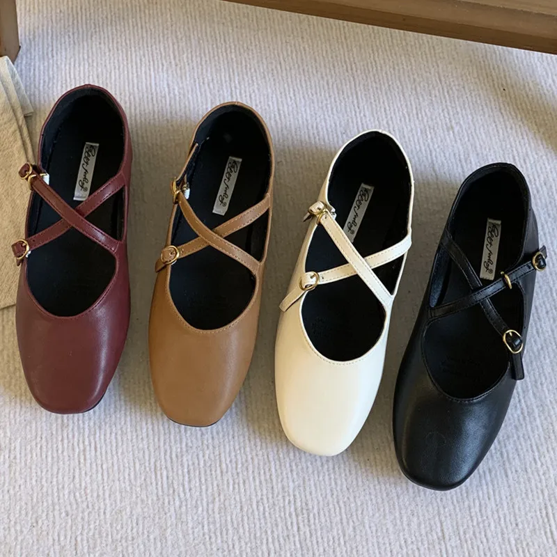 ippeum-bailarinas-rojas-punta-redonda-mary-janes-hebilla-plana-zapatos-de-bailarina-de-cuero-pu