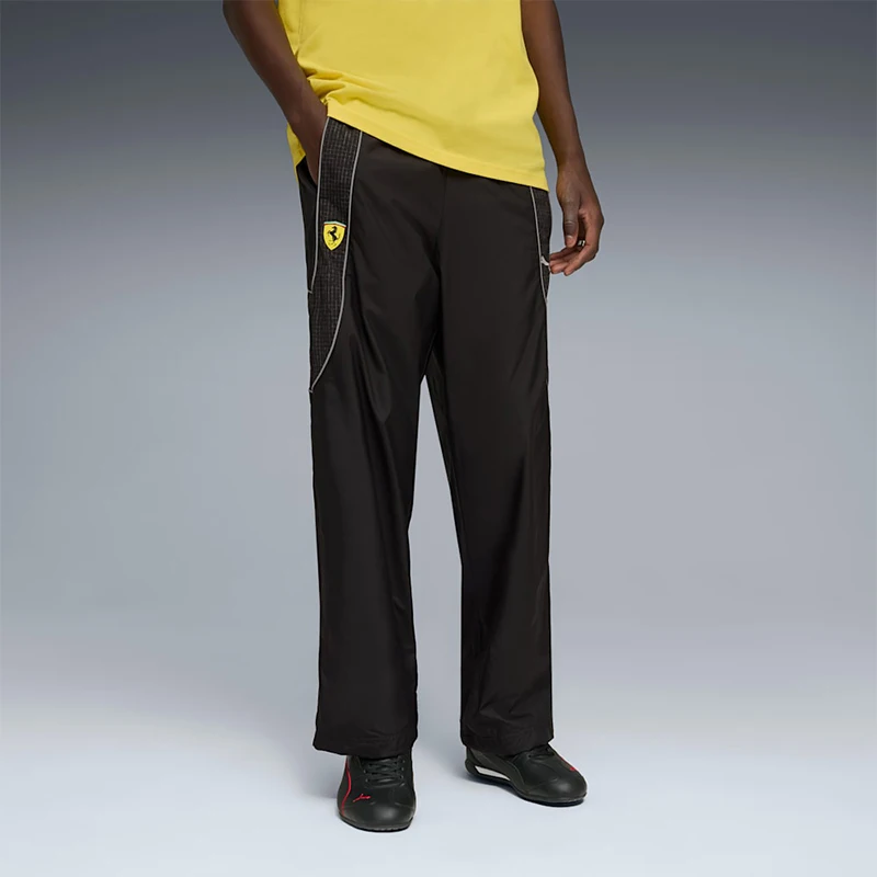 Puma Genuine Spring and Autumn Men's Knitted Loose Middle Waist Breathable Sports Pants 634228-01