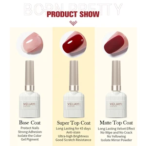 Klares Gebäude Nagelgel Politur, Nagelverlängerung, Grundbedeckung in einer Flasche, einweichen, UV -LED, Stärken, 10 ml, 1pc 12 Hauptverkaufsglasbasis für Nägel - №5