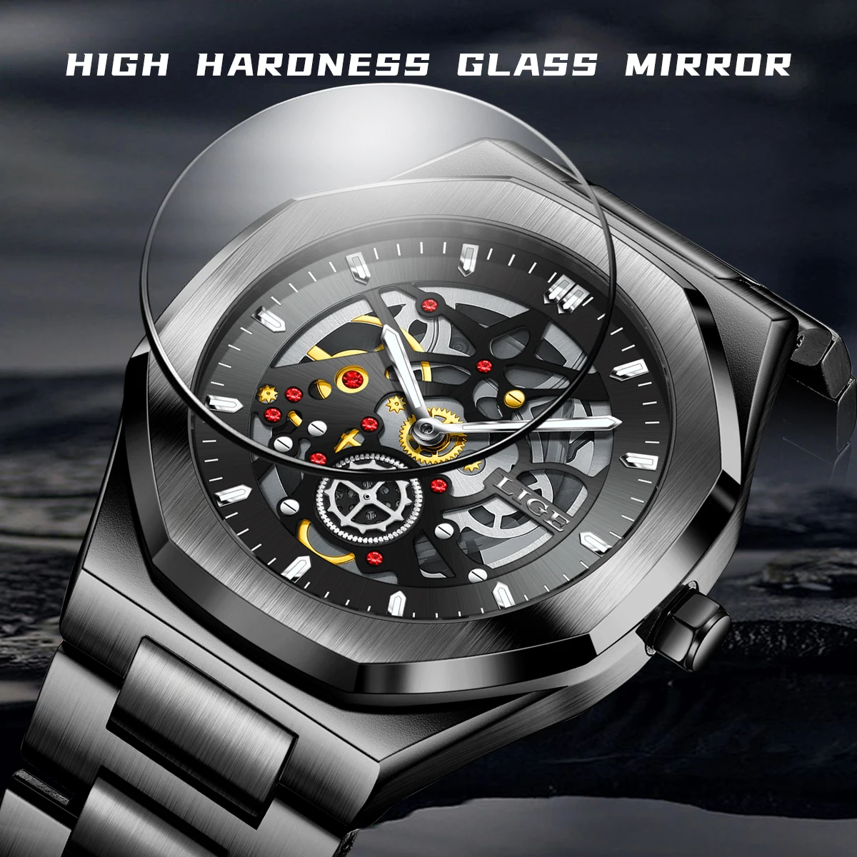 Montres pour hommes LIGE, mont - Smartwatch Branded Watches For Men avis et prix