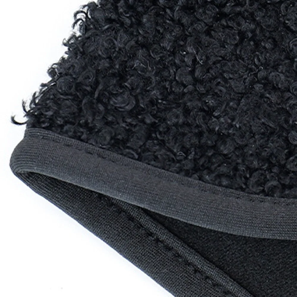 Unisex Warm Fleece Sports Headbands Ear Warmer Soft Windproof Winter Sweatband Thermal Thick Outdoor Earmuffs Headband Men Women