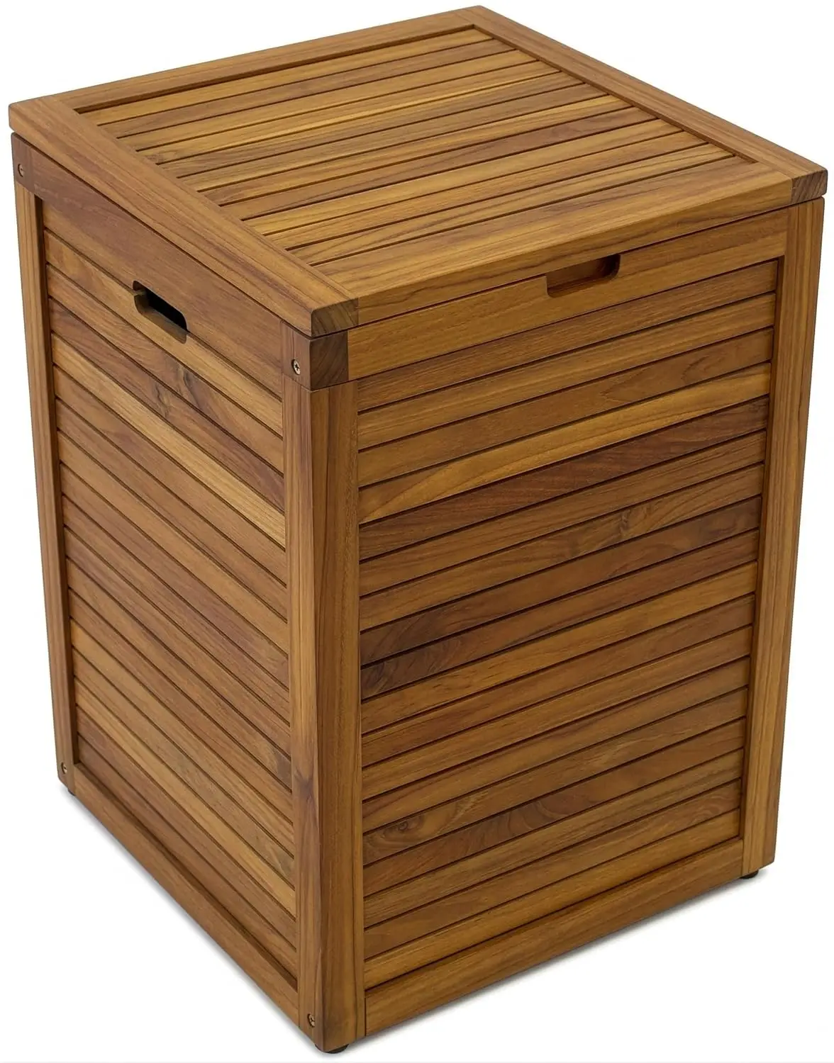 The Original Spa Large Size Teak Laundry or Storage Hamper