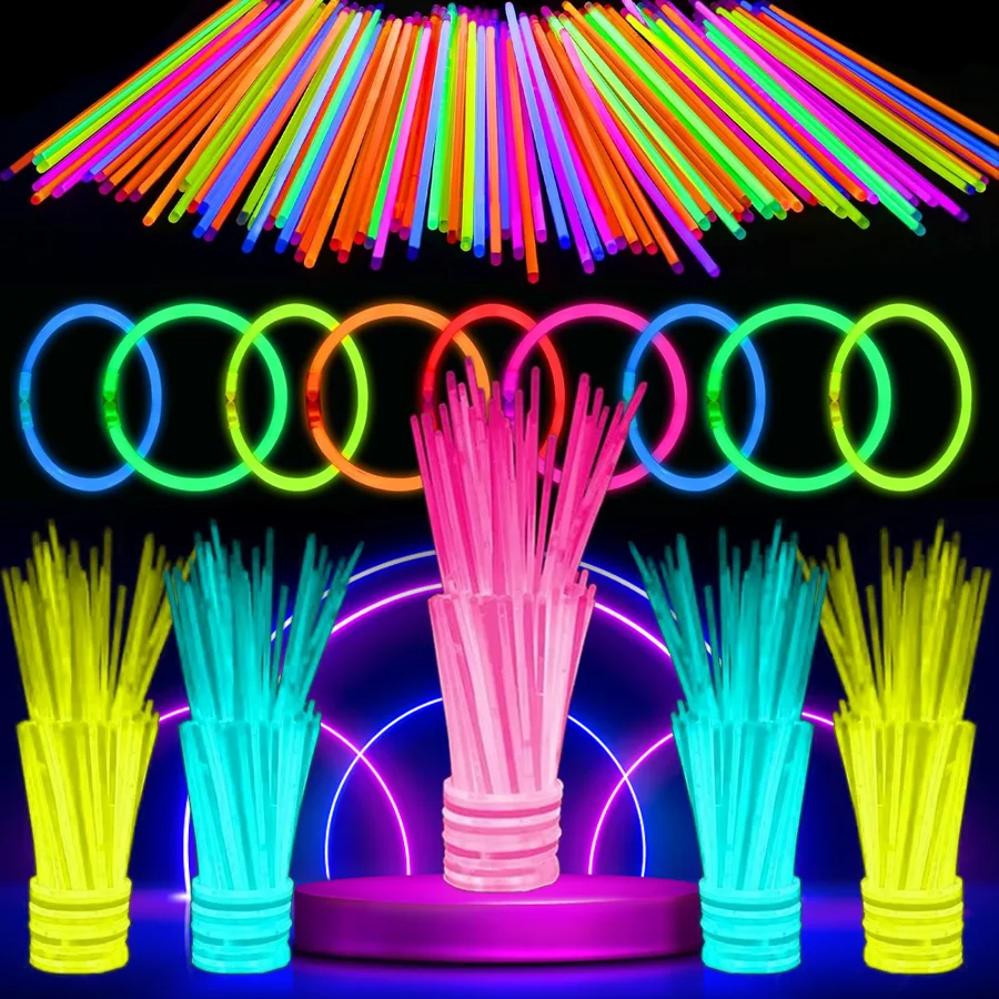 Glow Sticks Survival - 24/48/96 szt. Świecące pałeczki plastikowe do