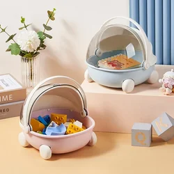 1PC Cradle Desktop Storage Box Dustproof Entrance Decoration Key Storage Tray Sundries Snack Toy Storage Box Jewelry False Nail