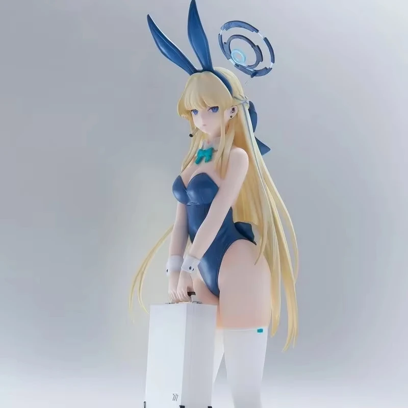 25cm Blue Archive Figure Bunny Girl Asuma Toki Anime Figure Pvc Gk Statue Figurine Model Doll Collection Ornament Desk Toys Gift