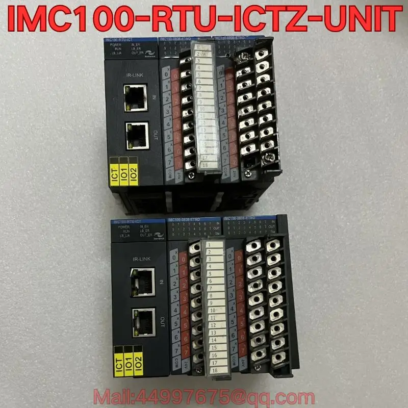 

The functional test of the second-hand IMC100-RTU-ICTZ-UNIT and IMC100-0808-ETNDZ-UNIT group of modules is normal