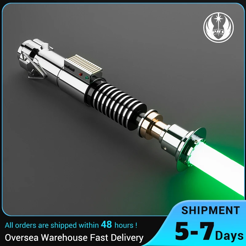 Luke EP8-Premium Metal Light Saber,Motion Control,RGB/Neo Pixel,16/34 Sound Fonts ,16 Infinite Colors,Boys Gift Collectibles