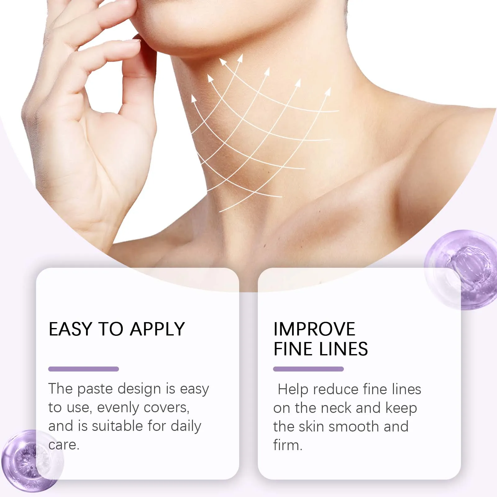 

Tocopherol Neck Firming Essence Stick Reduce Neck Wrinkles Improve Dullness Improve Sagging Deep Moisturizing Skin Serum Stick