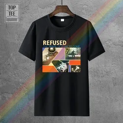 Cool T Shirts For Sale Men'S Refused Band Shape Of Punk To Come Slim Crew Neck 100% Cotton Short Sleeve Tee