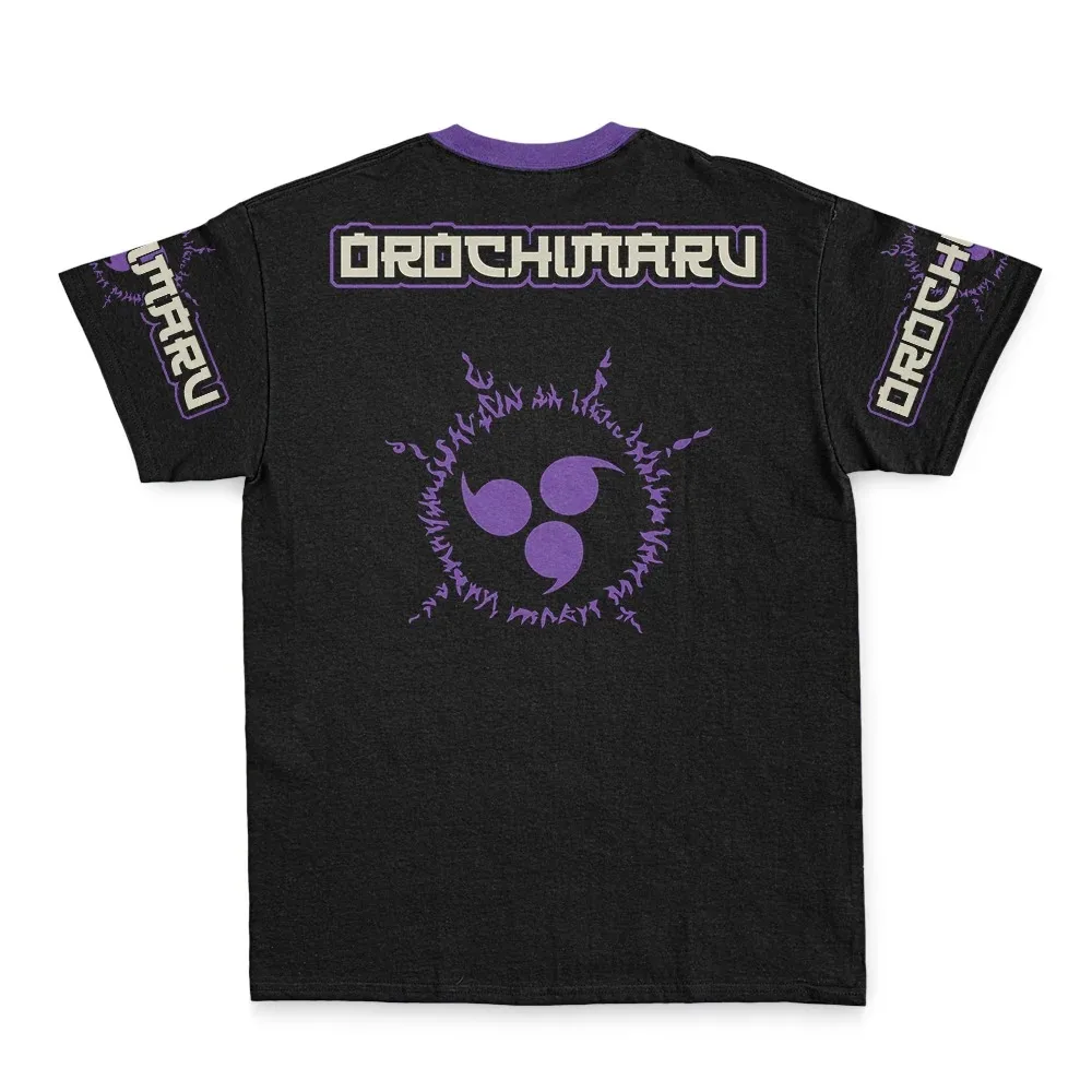 Naruto Orochimaru Shippuden Vintage Anime Retro T-Shirt Family Summer Adult Kids Casual T-Shirt Breathable Quick Dry Streetwear