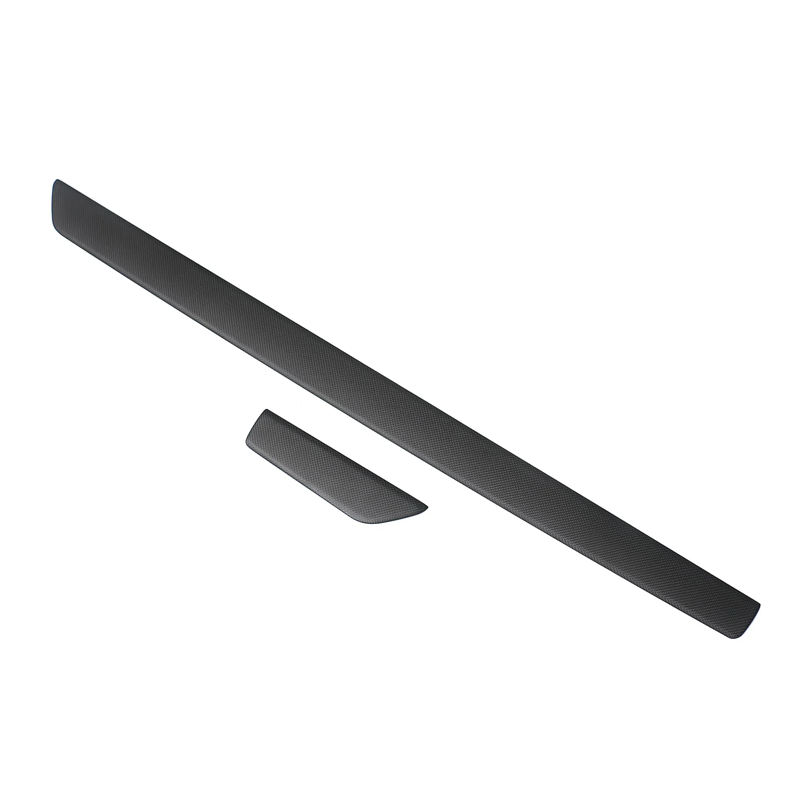 2pcs Interior Center Dashboard Panel Cover Trim Sticker For Porsche 992 911 2019 2020 2021 2022 2023 2024 2025