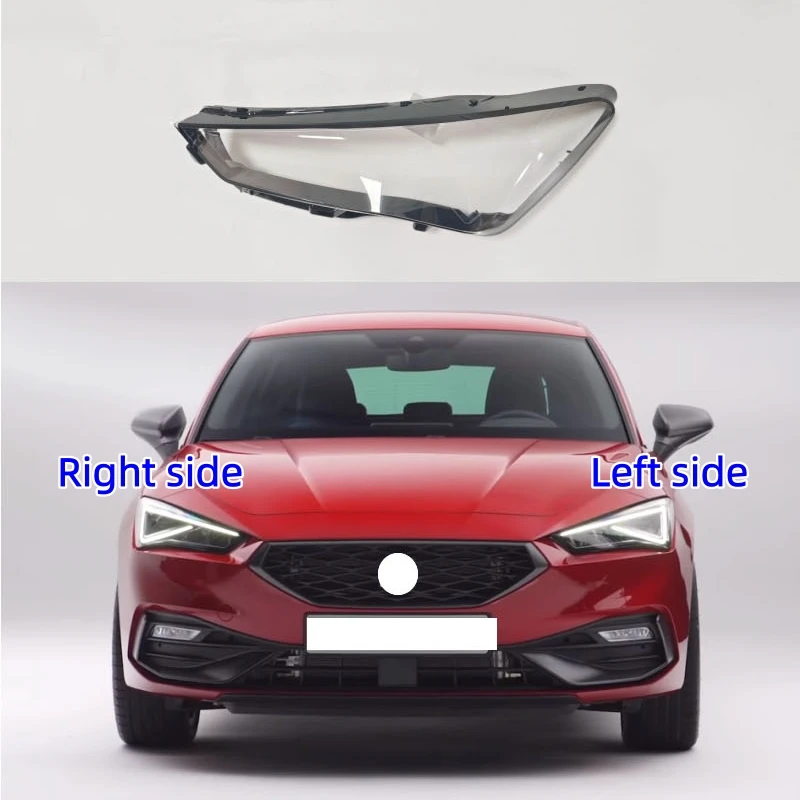 

For Seat LEON 2019 Car Headlight Shell Headlamp Cover Replacement Lamp Shade Headlamp Lens Glass