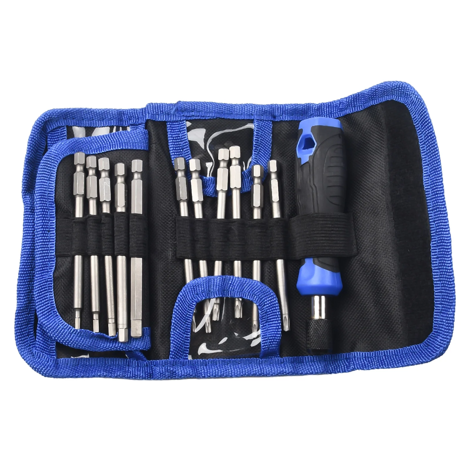 

Quick Release Magnetic Bit Holder Adapter, 24PCS Screwdriver Bit Set for Manual Electric Screwdrivers, Drills, and More