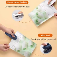 Mini Handheld Heat Bag Sealing Machine Plastic Food Package Sealer Clip-on Bag Sealer Portable Food Packaging Sealer 4