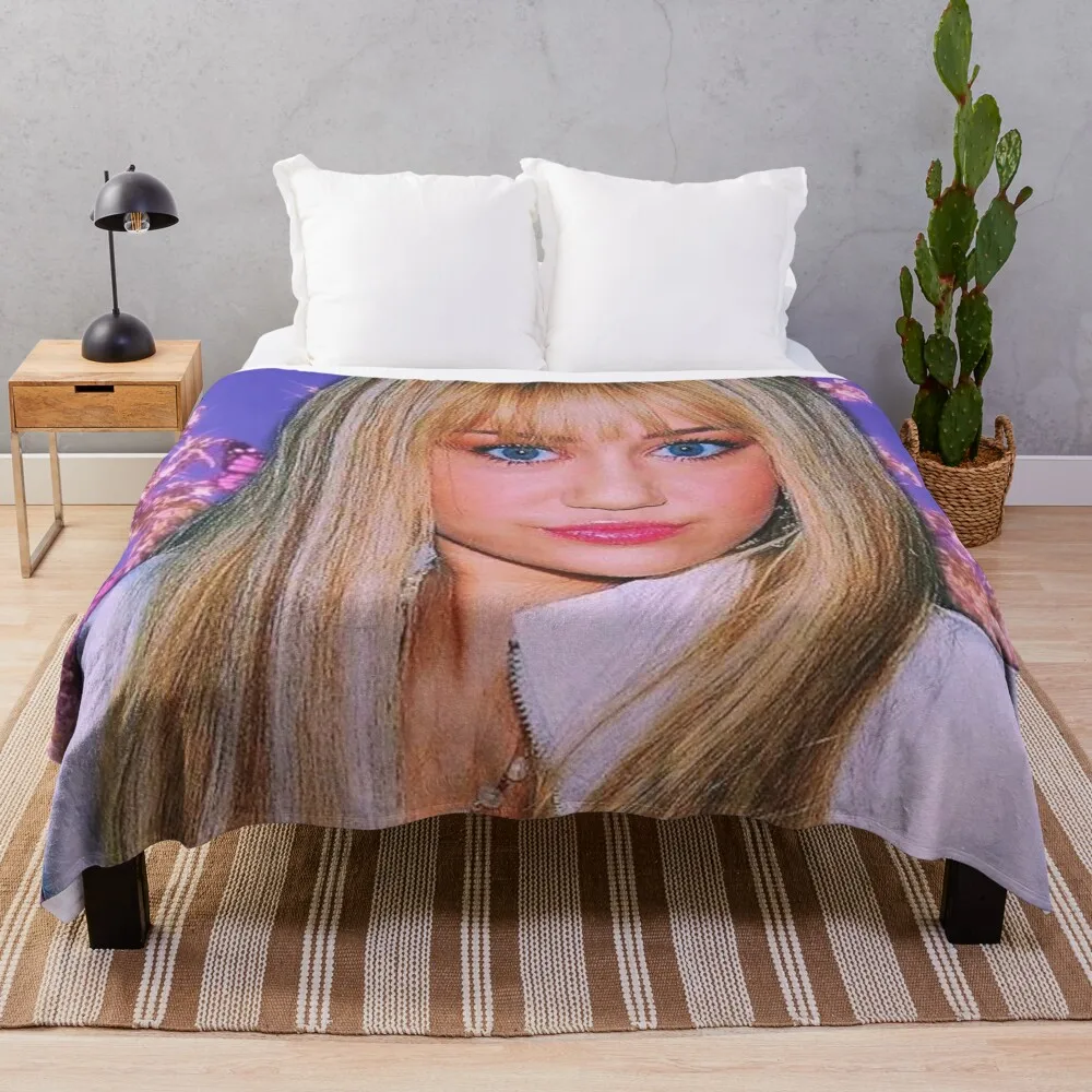 

Hannah Throw Blanket big thick furry couple blanket cotton knit blanket fluffy soft blankets