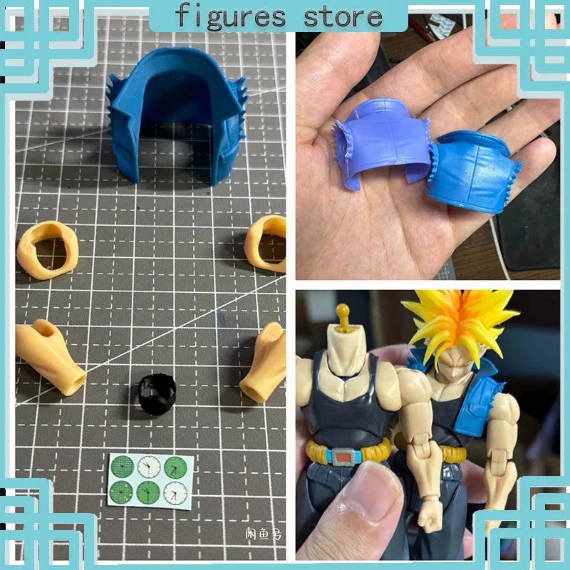 

Dragon Ball Z Trunks Hair Head Accessories Trunks Uniforms Accessories Action Figure Collectible Statue Model Doll Toy Gift