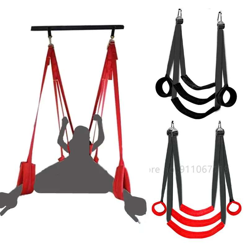Sex Toys for Couples Erotic Product Sex Swing Soft Sex Furniture BDSM Fetish Bondage Love Adult Games Chairs Hanging Door Swings